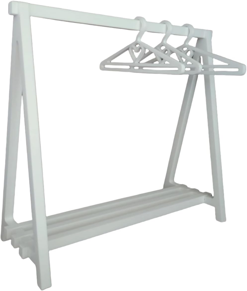 liwupro Mini Cookie Rack, Mini Biscuit Holder for Displaying Biscuits, Mini Decorative Biscuit Hanger for Tea Parties/Family Gatherings/Children's Parties, Biscuit Rack with 10 Mini Hangers