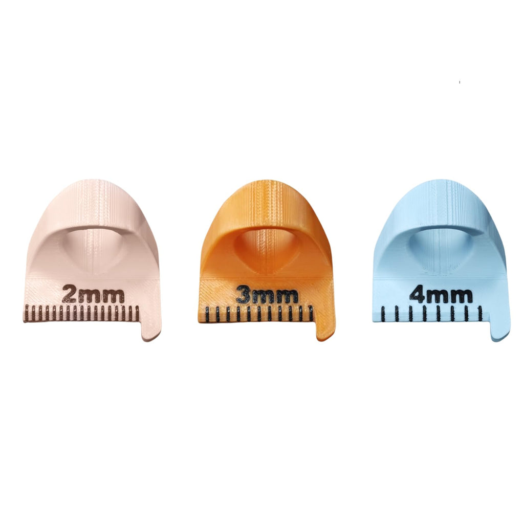 Sewing Templates, Sewing Template Kit for Consistent Stitches, Equal Stitch Sewing Templates with 3 Sizes (4mm, 3mm and 2mm), Quilting and Sewing Aids, DIY Sewing Tools