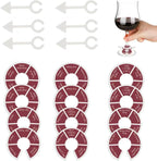 Wine Not Spin-Party Drinking Games for Adults, 12pcs Party Drinking Game for Game Nights, Funny Wine Spinner Party Game, Roulette Drinking Game for Adults Bachelorette Party Couples Novelty Gift