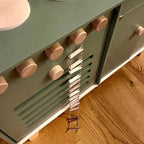 Mini Wooden Rope Ladder for Gnomes, Miniature Ladder for Gnome Decor, Fairy Gardens, and DIY Crafts, Gnome Accessories, Length 39.37 Inches