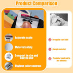 Sewing Templates, Sewing Template Kit for Consistent Stitches, Equal Stitch Sewing Templates with 3 Sizes (4mm, 3mm and 2mm), Quilting and Sewing Aids, DIY Sewing Tools