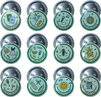 Camp Bachelorette Party Badges, Set of 12 Bachelorette Party Gift Badges for Bachelorette Party Kinds with Unique Titles